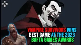 #gamesnews Vampire Survivors wins Best Game at the 2023 BAFTA Games Awards