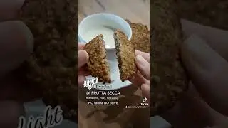 BISCOTTI LIGHT di mandorle noci e nocciole NO farina NO burro Ricetta facile cookies light recipe