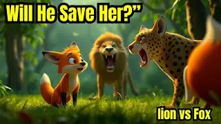 Hero Fox Saves Her from Jungle Beasts 🦊💔 | Unexpected Love Story Begins&hellip;&rdquo;