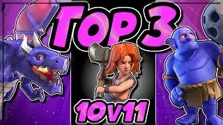 TOP THREE 10v11 ATTACK STRATEGIES | BECOMING A BETTER WAR ATTACKER | Clash of Clans