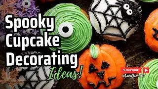 Жуткие кексы на Хэллоуин: креативные идеи украшения на 2025 год 🎃