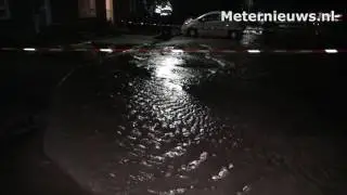 Waterleiding geknapt Assen