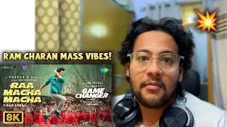 RAM CHARAN is Fire! 🔥 Macha Macha Ra Song Reaction | Game Changer