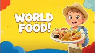Tiny Travelers &ndash; Food Around the World Song | World Songs for Kids