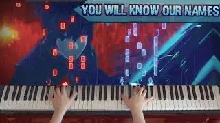 🎹 'You Will Know Our Names - Finale' on Piano (Xenoblade Chronicles 3) (+Sheet Music)