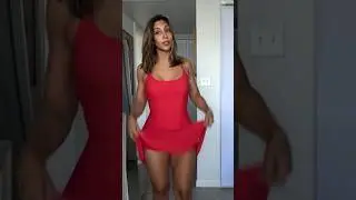 Amazing Red Dress with Shorts and Pockets! #dress #shorts