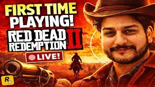 Live Stream | First Time Playing Red Dead Redemption 2 (RDR2) | No Commentary| Smooth Gameplay