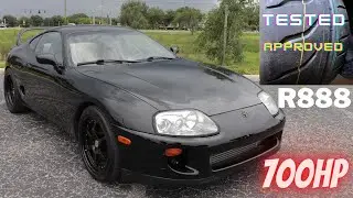 Обзор тест-драйва Toyo R888 | Toyota Supra 700 л.с. Лучшее сцепление с дорогой??