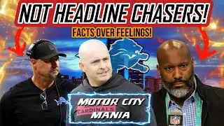 Detroit Lions VALUED SUBSTANCE Over FLASH With Petzing Hire!