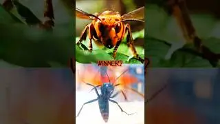 Tarantula Hawk Vs Murder Hornet #vsedit #edit #insects #insectfight #vs