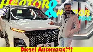 MG HECTOR & HECTOR PLUS Facelift. Drive Review. Automatic Diesel? Big doubt Cleared.#mghector2023