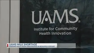 UAMS milk bank facing shortage in donated breast milk