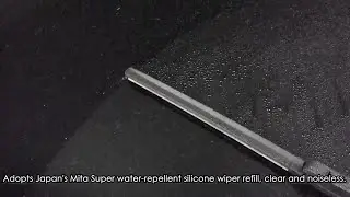 1 minute to take you to understand the benefits of silicone wipers