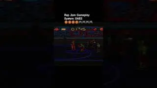 RAP JAM GAMEPLAY #rapjam #gameplayshorts #midwestsworld #snes #retrogaming #basketball