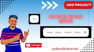 Animation Navigation Html CSS & JavaScript || JavaScript Mini project || Animated Navigation bar