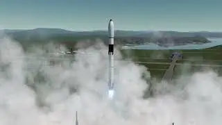SimpleRockets 2 0.9.900 Experimental Booster Landing Test