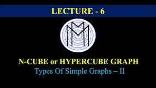 N-Cube or Hypercube Graph: Types Of Simple Graphs &ndash; III