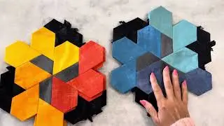 Day Into Night, Fire and Ice Video Six | English Paper Piece | Sew Along