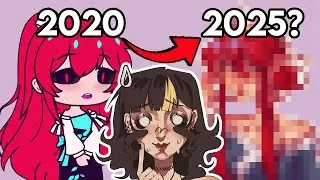 Редизайн моих персонажей CRINGE 2020 Gacha
