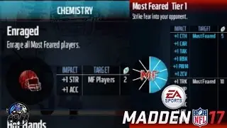 HOW TO UNLOCK ENRAGED CHEMISTRY IN MUT 17 MOST FEARED PROMO! | MADDEN 17 TIPS