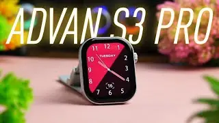 Smartwatch Murah 200 Ribuan Layar Besar dan Anti Air 5 ATM - ADVAN S3 PRO