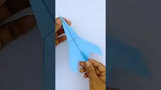 Paper Jet Plane✈️ Easy Paper Crafts For School Projects #crafts #papercrafts #origami #shorts