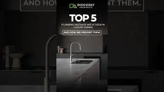 Top 5 Plumbing Mistakes to Avoid in Luxury Homes | Smart Design Tips 💧✨