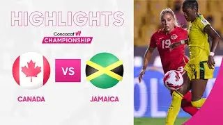 Concacaf Women's Championship 2022 Highlights | Canada vs Jamaica