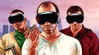 Я играл в Grand Theft Auto 5 в VR.