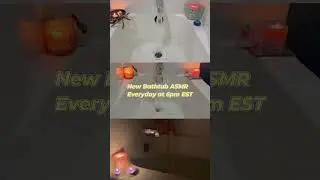bathtub filling sounds - white noise asmr for sleep #shorts #asmr #bathtubfilling