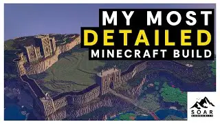 The most DETAILED Castle I've ever built in Minecraft!
