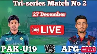 Pak u19 vs Afg u19 live today match/pak vs Afg live today match TRI series/live today cricket match 