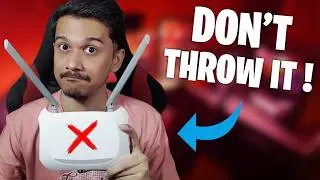 Watch This Before Throwing Away Your Old Broken WiFi Router!