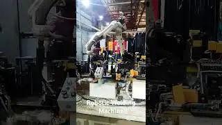 Robotic Welding M/C.     #robot #robotics #robotic #welding #viralvideo #viralshorts