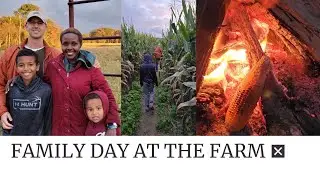 Fun Family Day at the Farm! Pumpkin Patch| Hayride |Tractor ride|| Haunted ride | Corn Maze games