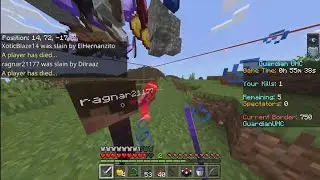 Playing on the best MCPE/MCBE UHC Server UHC Highlights #1