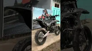 KLX gordon Mesin Megapro Mono #klxgordon #supermotomodifikasi