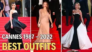 Cannes 1987-2022: The Best And Most Iconic Outfits! 😍👗