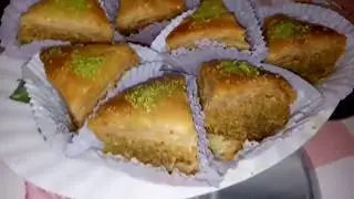 بقلاوة ملكية من ثلاث طبقات حشو خطوة خطوة