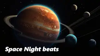 1 Hour of Space-Inspired Electronic BGM | Relaxing Background Music for Work & Concentration