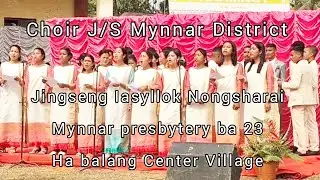 Choir Jingseng samla Standing Mynnar District  |#khasigospelsong 
