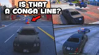 Ray C Jukes Cops With 200 IQ Plays On A Crazy Meth Run