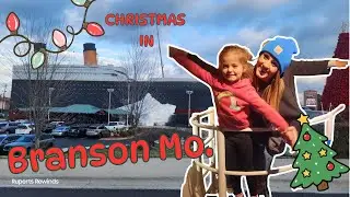 Christmas time in Branson Missouri | Wax museum, house of mirrors, Titanic Museum.