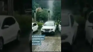 Crazy Weather Phenomenon Caught on Camera - Is This Real? 🌧️