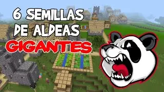 6 SEMILLAS DE ALDEAS GIGANTES PARA MASTERCRAFT||MASSI PANDA CRAFT