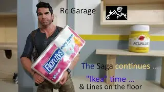Building a 1/10 RC Garage Scale Diorama Part 2 #Rc #Garage #Diorama