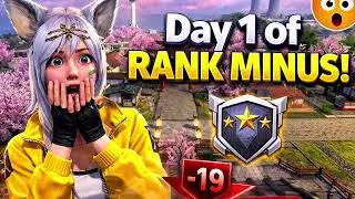 Day 1 of Rank Minus😭| Free Fire Ranked Push| Bermuda Map Gameplay#freefire #totalgaming #tondegamer 