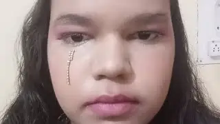 핑크 오리바탈 메이크업 Pink orbital makeup