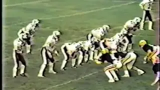 Colorado High School Football Palmer Terrors at Canon City Tigers September 11, 1987