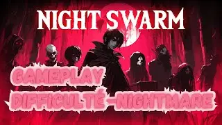 Gameplay Night Swarm Demo level woodland difficult&eacute; normal